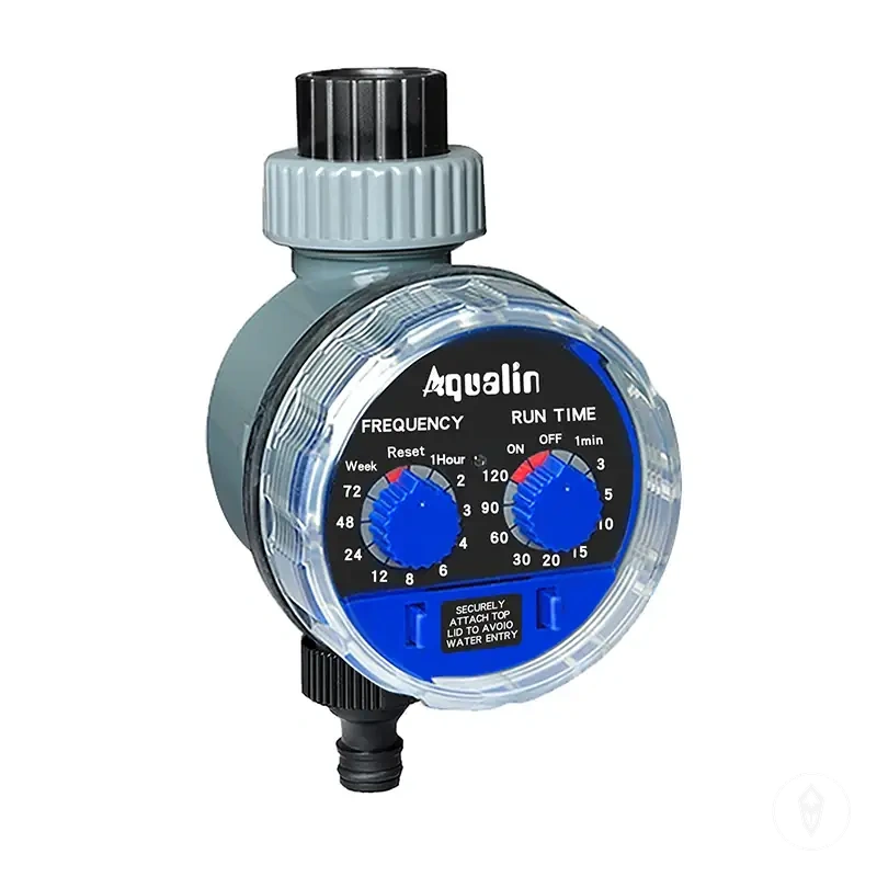 Electronic irrigation ball valve for home garden automatic watering control