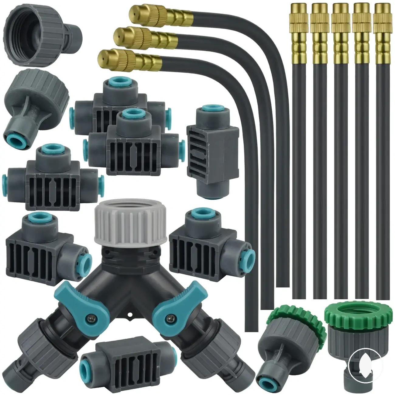 Connecteur à insertion 1/4 pouce pour tuyaux d’irrigation 6 mm