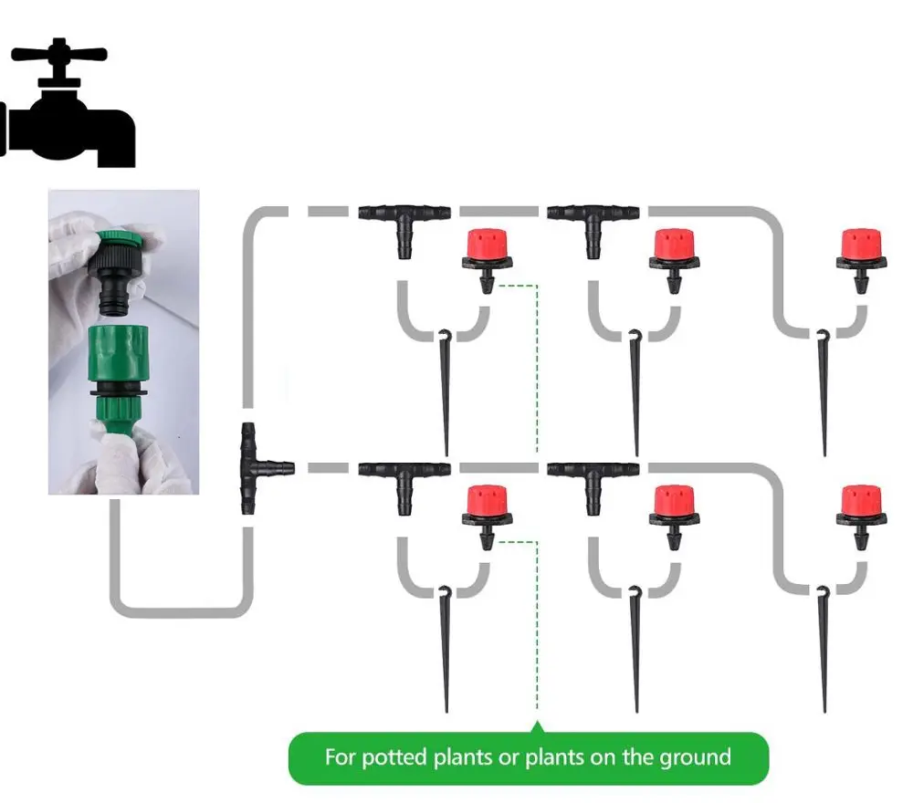 Système alternatif au goutte a goutte bouteille installation avec fonctionnement manuel