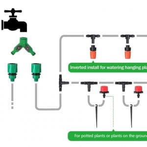 installation goutte a goutte système dirrigation manuel