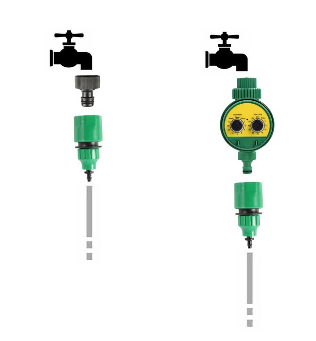 raccordement robinet 34 kit darrosage plantes intérieur