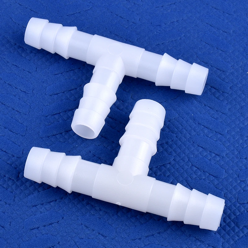 Connecteur en T en PE blanc