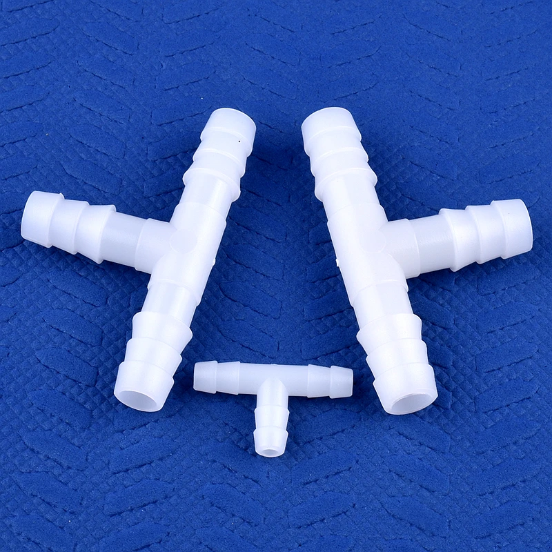 Connecteur en T en PE blanc