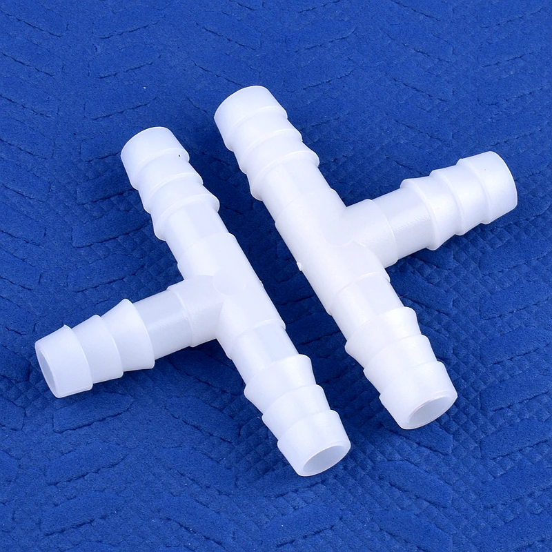 Connecteur en T en PE blanc