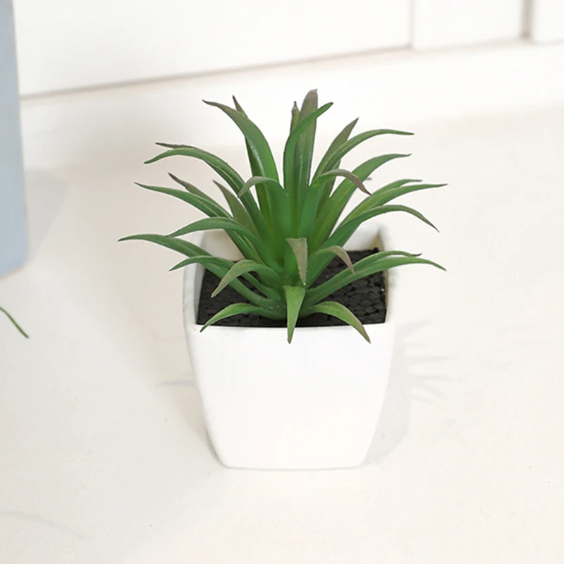 Mini plantes artificielles succulentes en pot