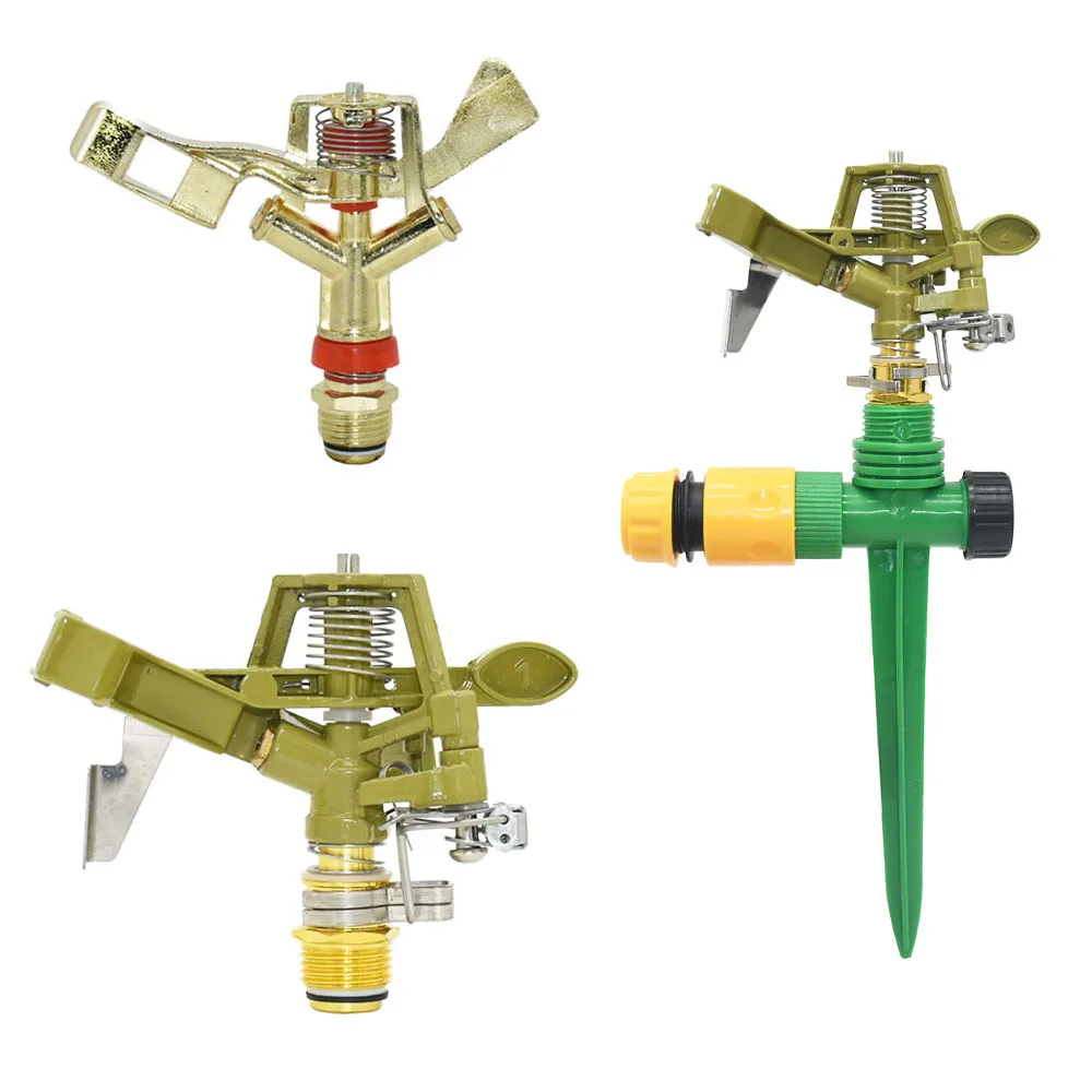 Arroseur Popup pour pelouse de jardin 90, 180/360, buse d'irrigation résistante, réfraction de ferme pour l'arrosage et l'd'argile