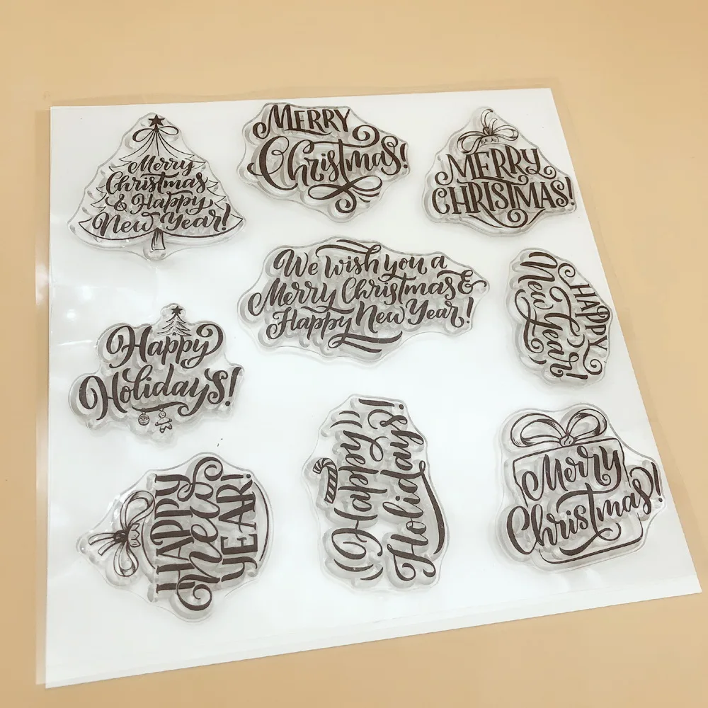 Timbres transparents en silicone Alinacutle