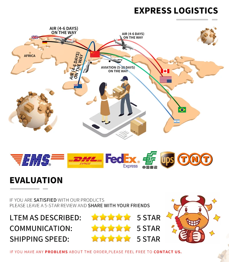 Expédition et après-vente