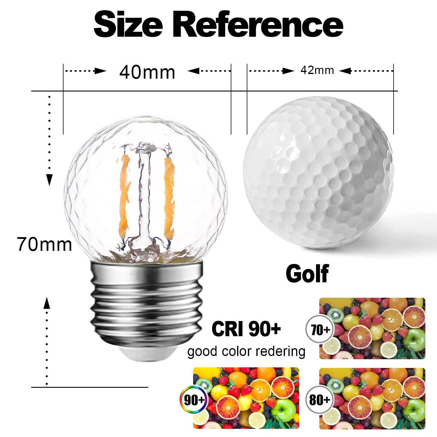 Ampoule LED G40