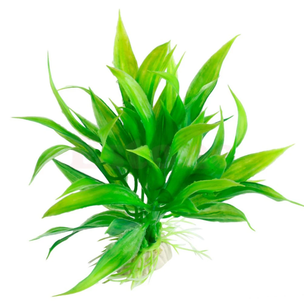 Plante d'eau artificielle en plastique