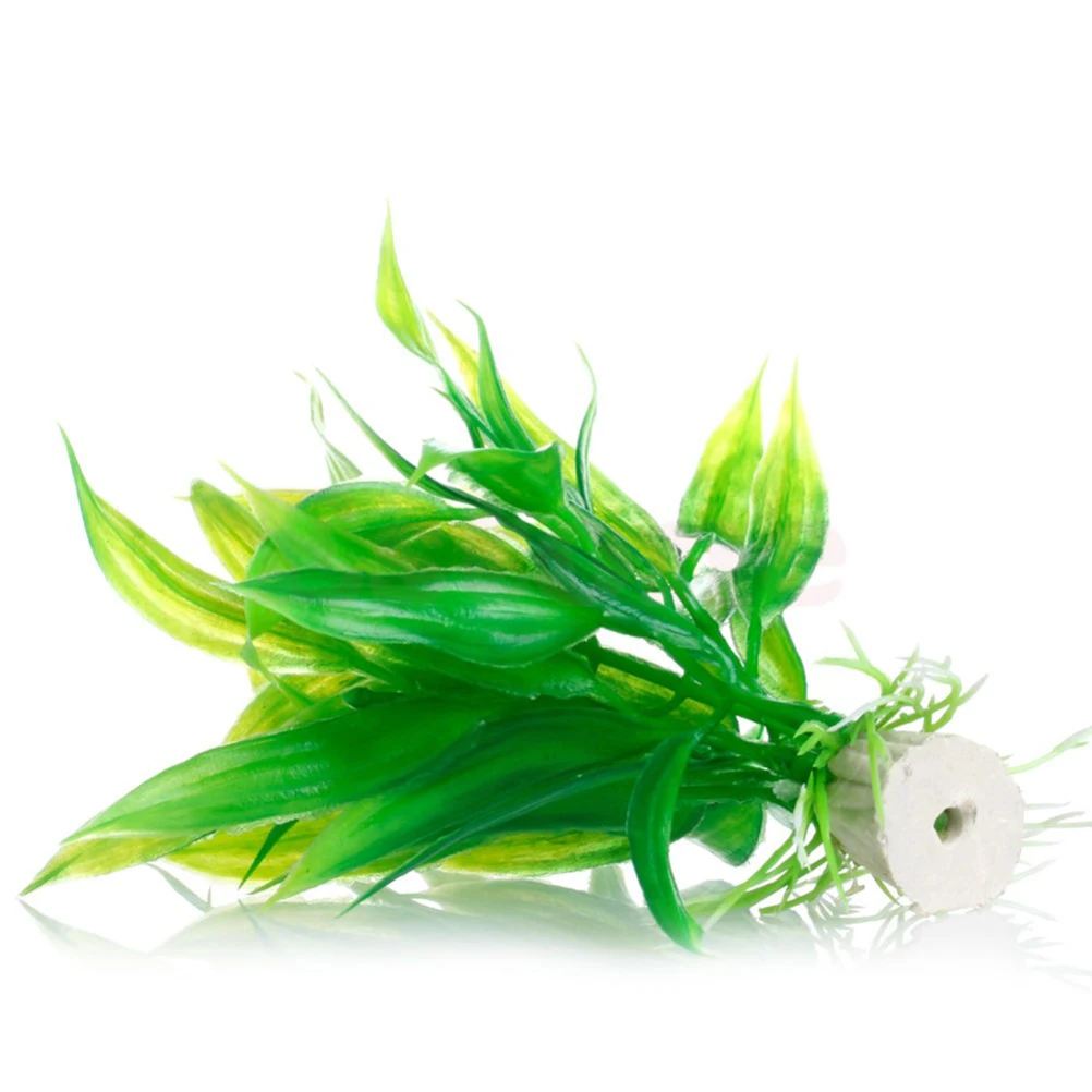 Plante d'eau artificielle en plastique