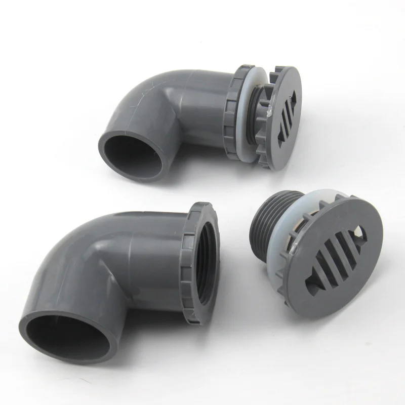 Coude de vidange pour aquarium
