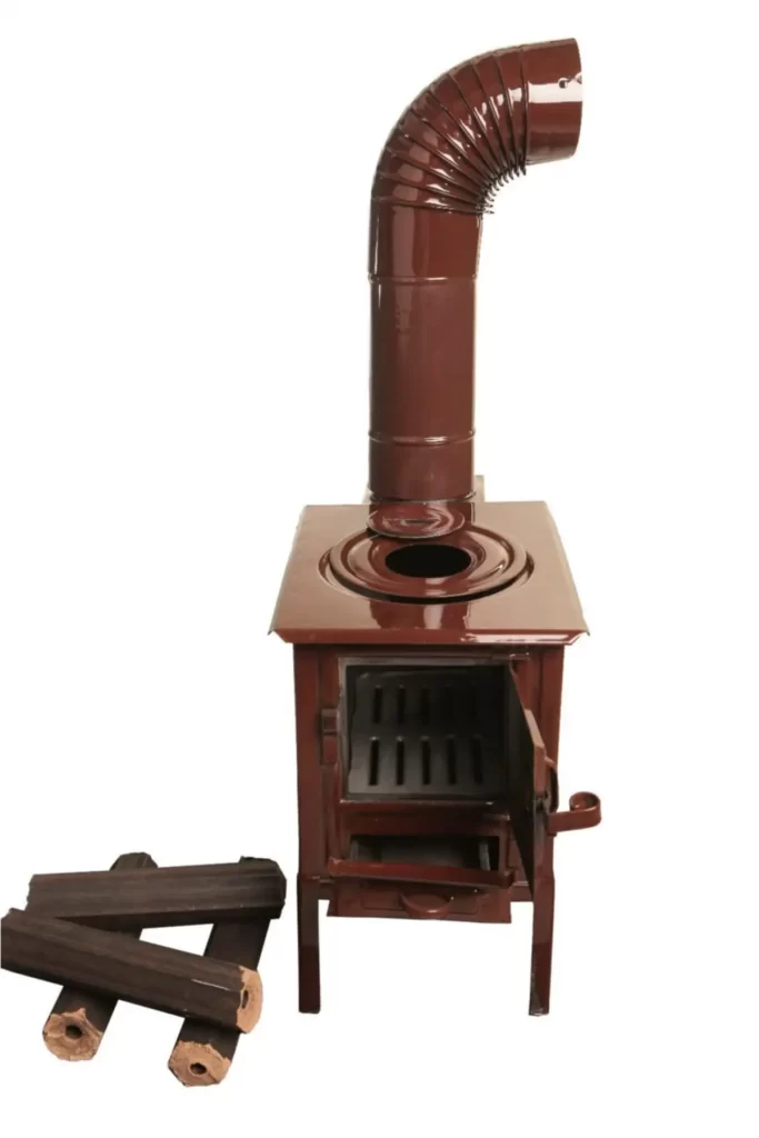 Tuyau Émaillé Pour Poêle À Bois