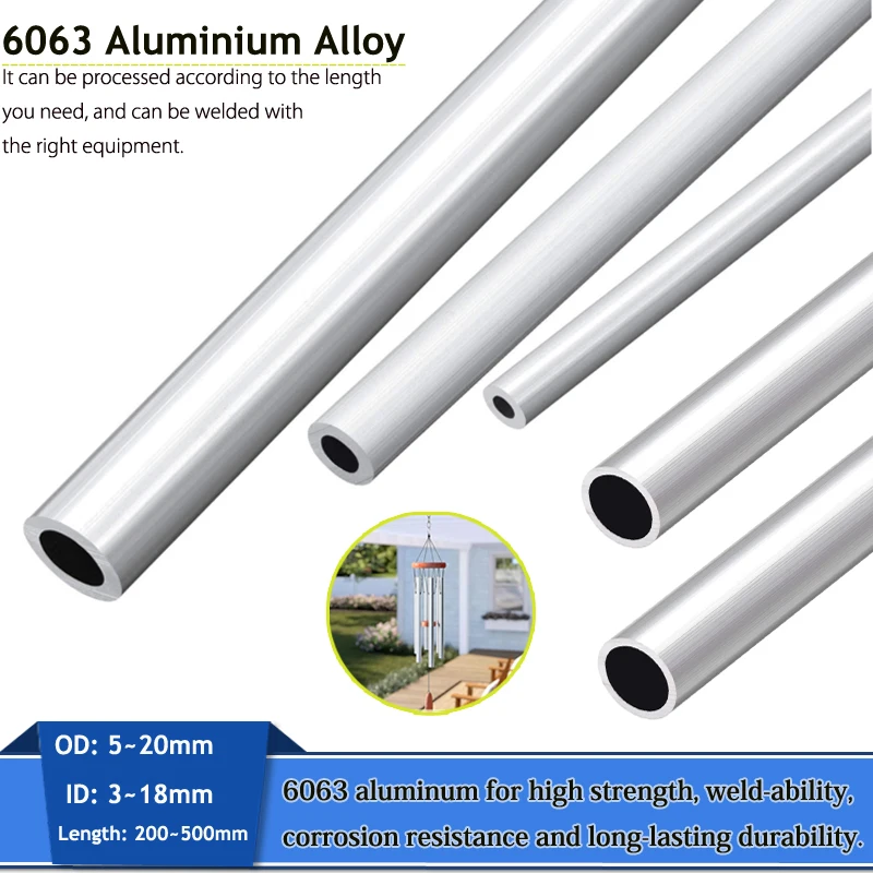 Tube Aluminium Carré