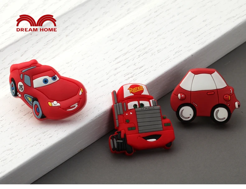 Bouton de porte en PVC souple - Couronne