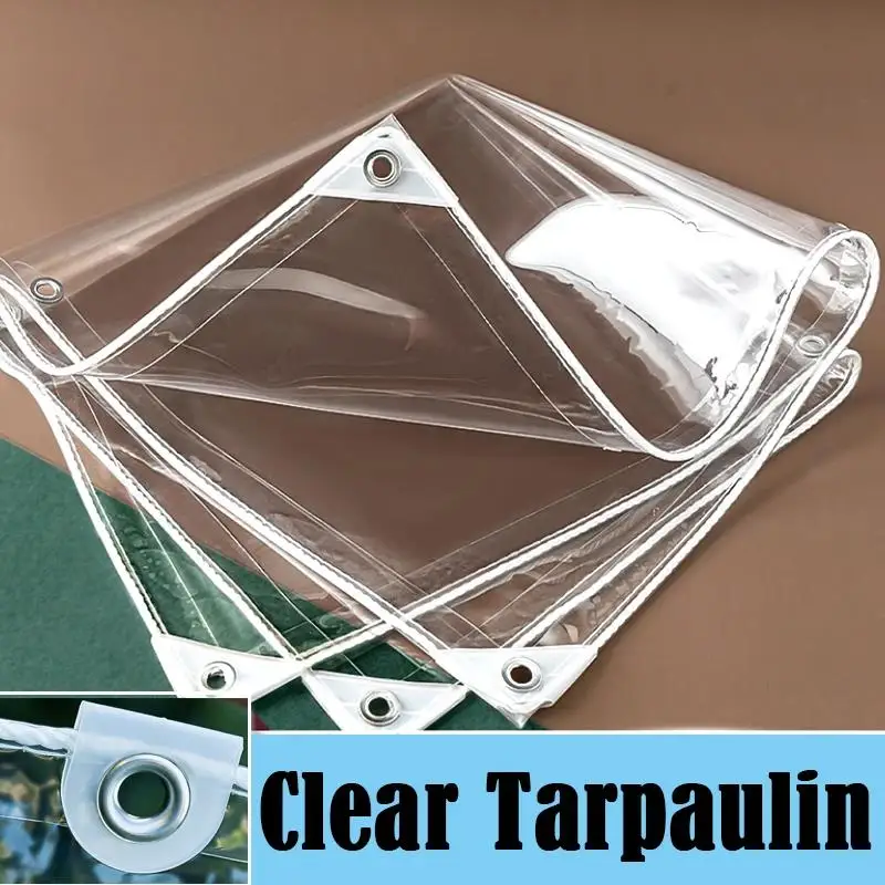 TarLII-Gril imperméable en PVC transparent