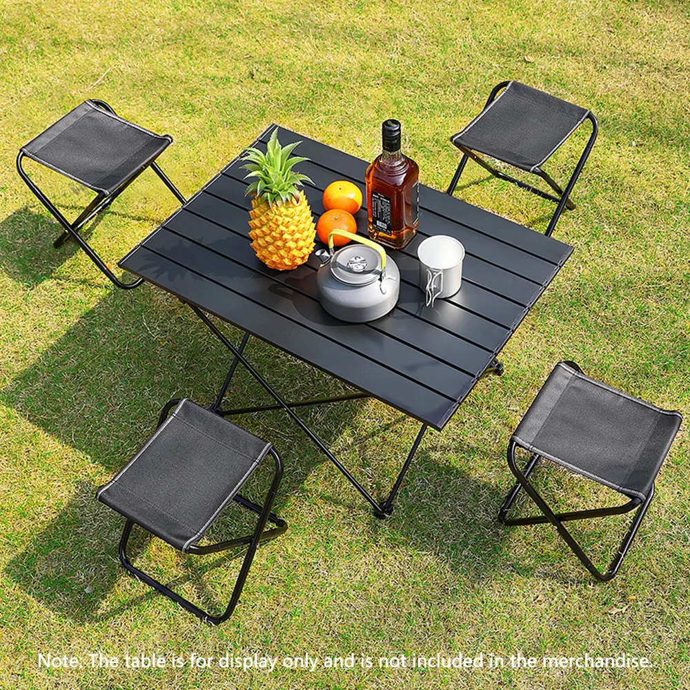 Chaise de camping pliable en aluminium