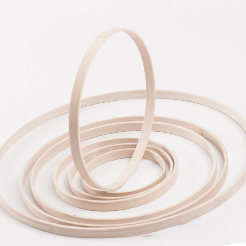 48 Cercles à Broder En Bambou - 10 Cm, Pour DIY, Broderie, Décoration Loisirs Créatifs