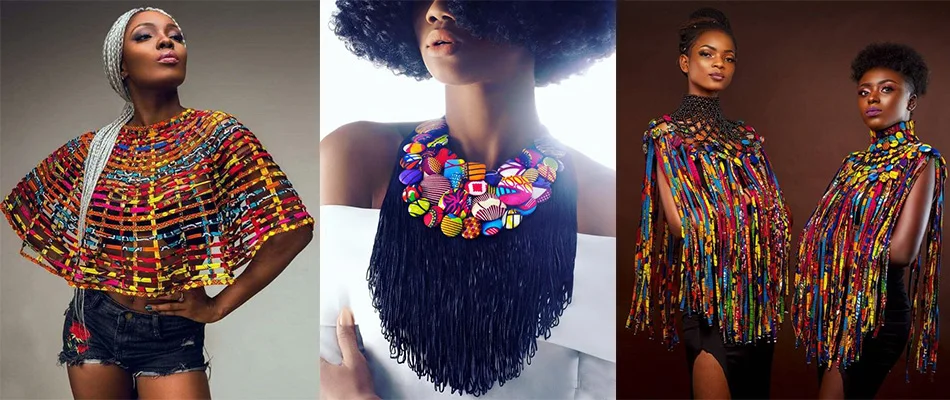 Gele & Ipele - foulard multicolore pour cheveux