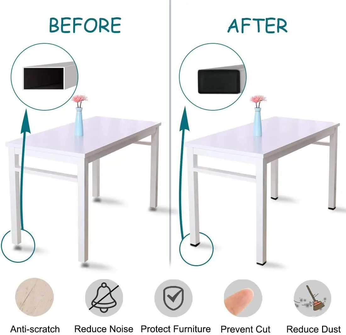 Embouts de protection de sol en plastique