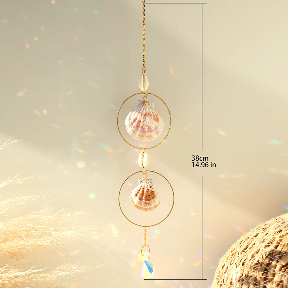 Pendentif attrape-soleil en cristal