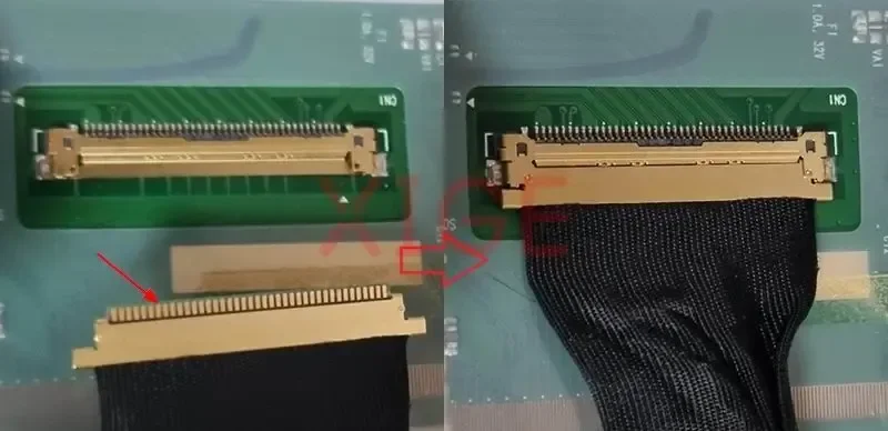 Connexions des câbles