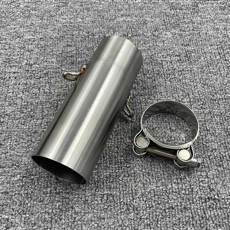 For Yamaha R6 2006-2016 2007 2009 2012 2014 2016 link original exhaust pipe Middle Link Pipe Section Adapter Tube YZF R6 51mm2