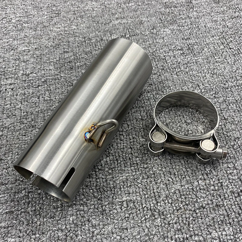 For Yamaha R6 2006-2016 2007 2009 2012 2014 2016 link original exhaust pipe Middle Link Pipe Section Adapter Tube YZF R6 51mm3