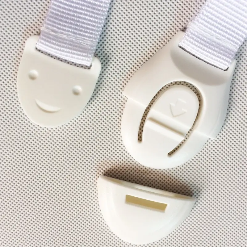 2 Serrures De Sécurité Autocollantes Pour Enfants – Pour Armoires, Tiroirs, Frigo – Sans Perçage, Protection Bébé