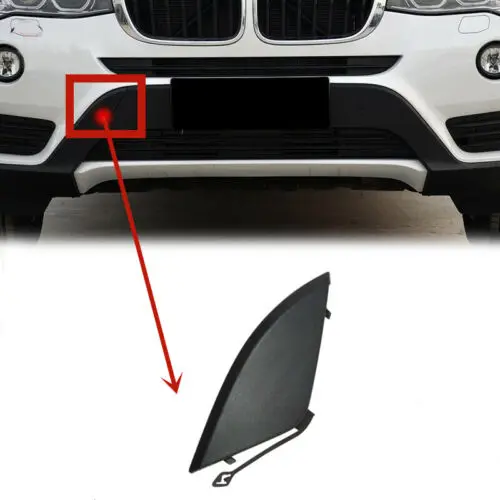 Crochet De Remorquage Pare-chocs Avant BMW X3 F25 M Paket 2011-2014 – Réf. OEM 51118052086, ABS