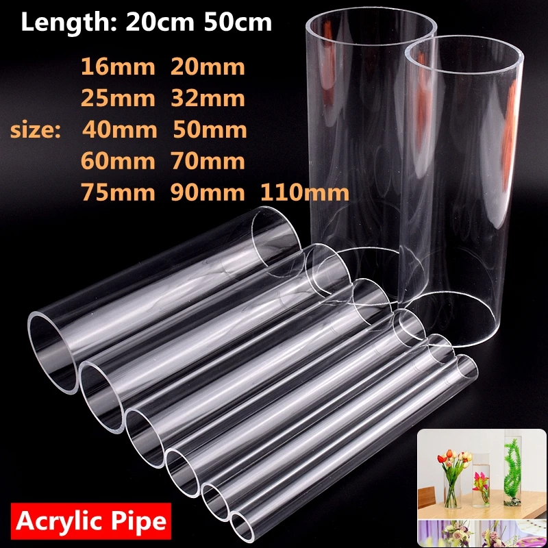 Tube Transparent Rigide