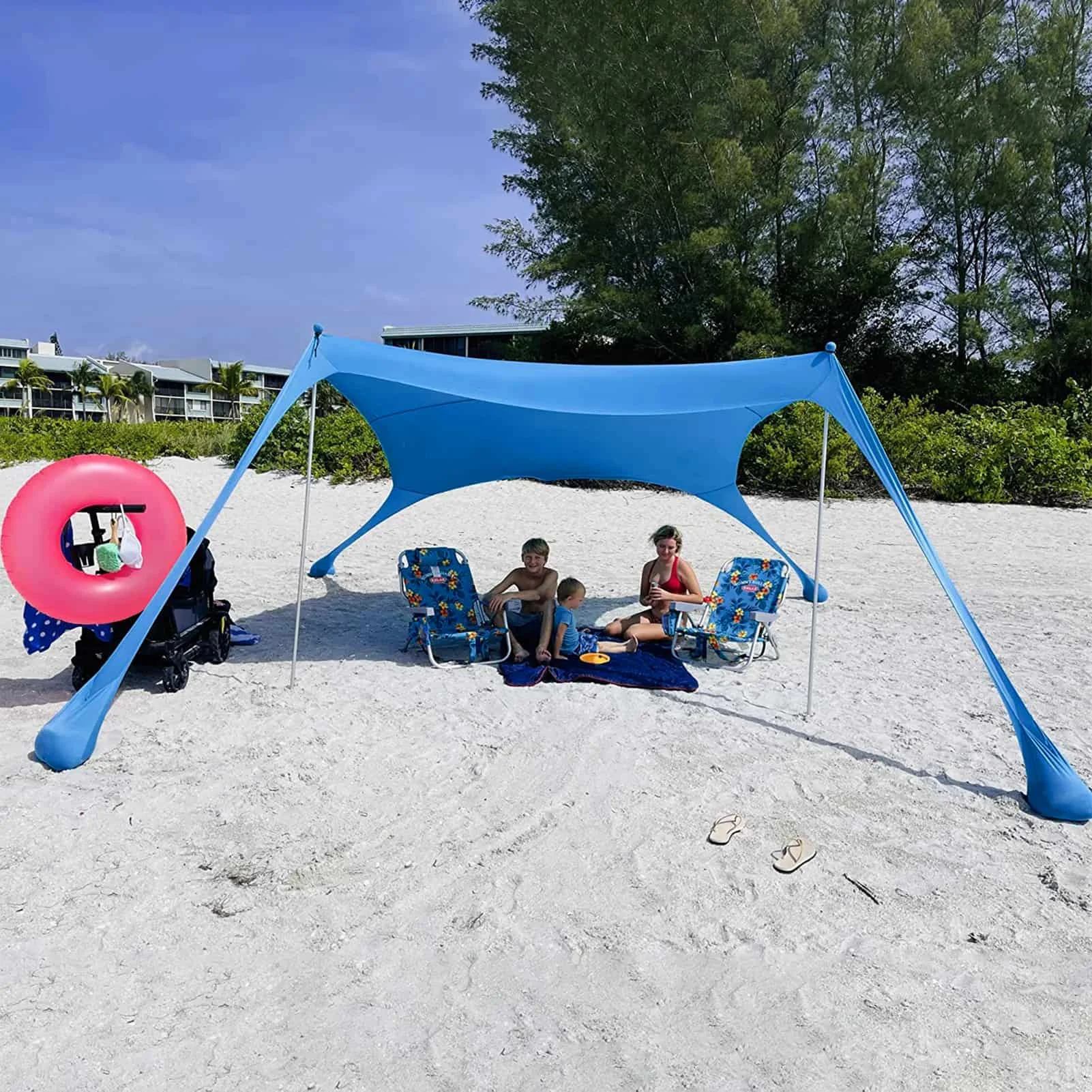 Tente de plage