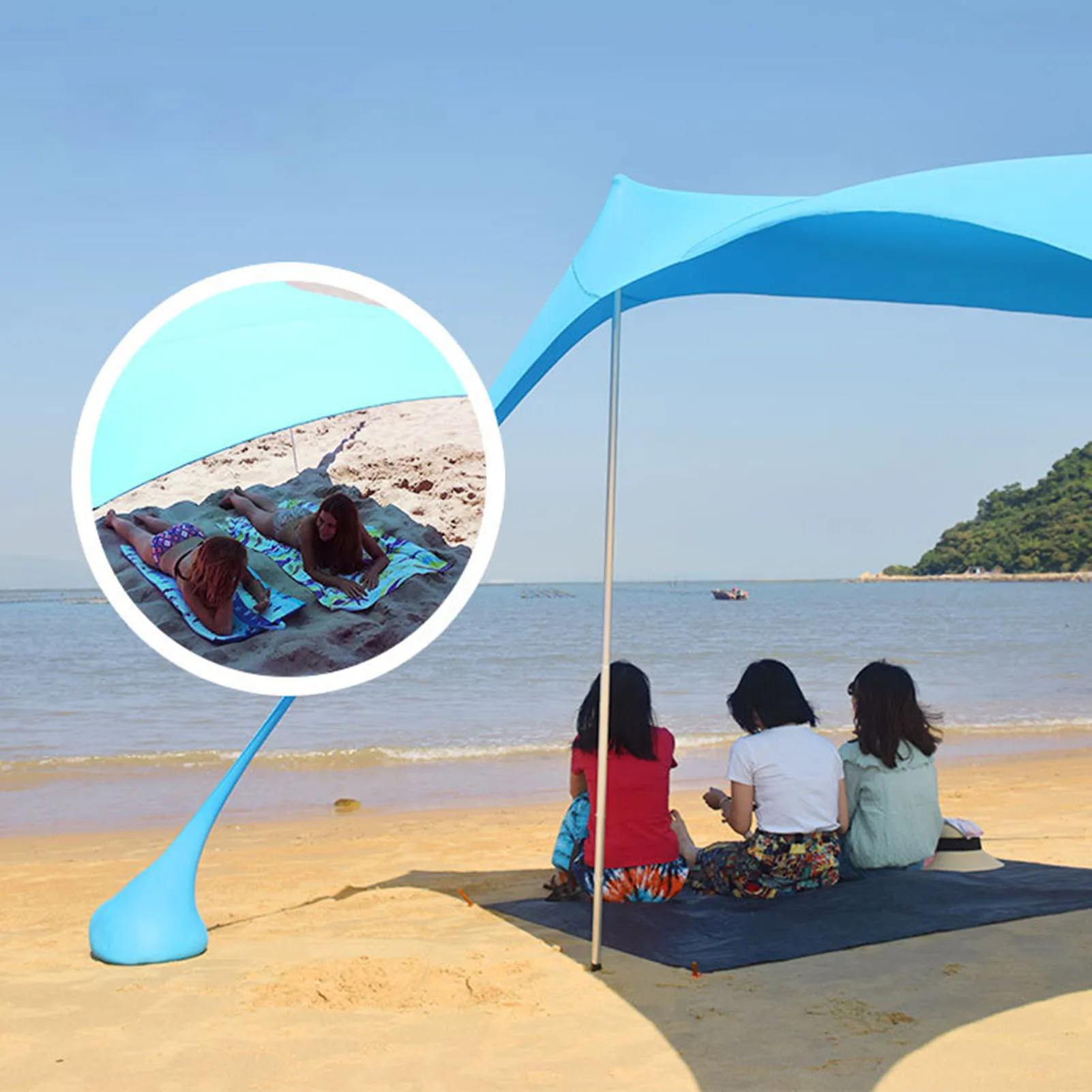 Tente de plage
