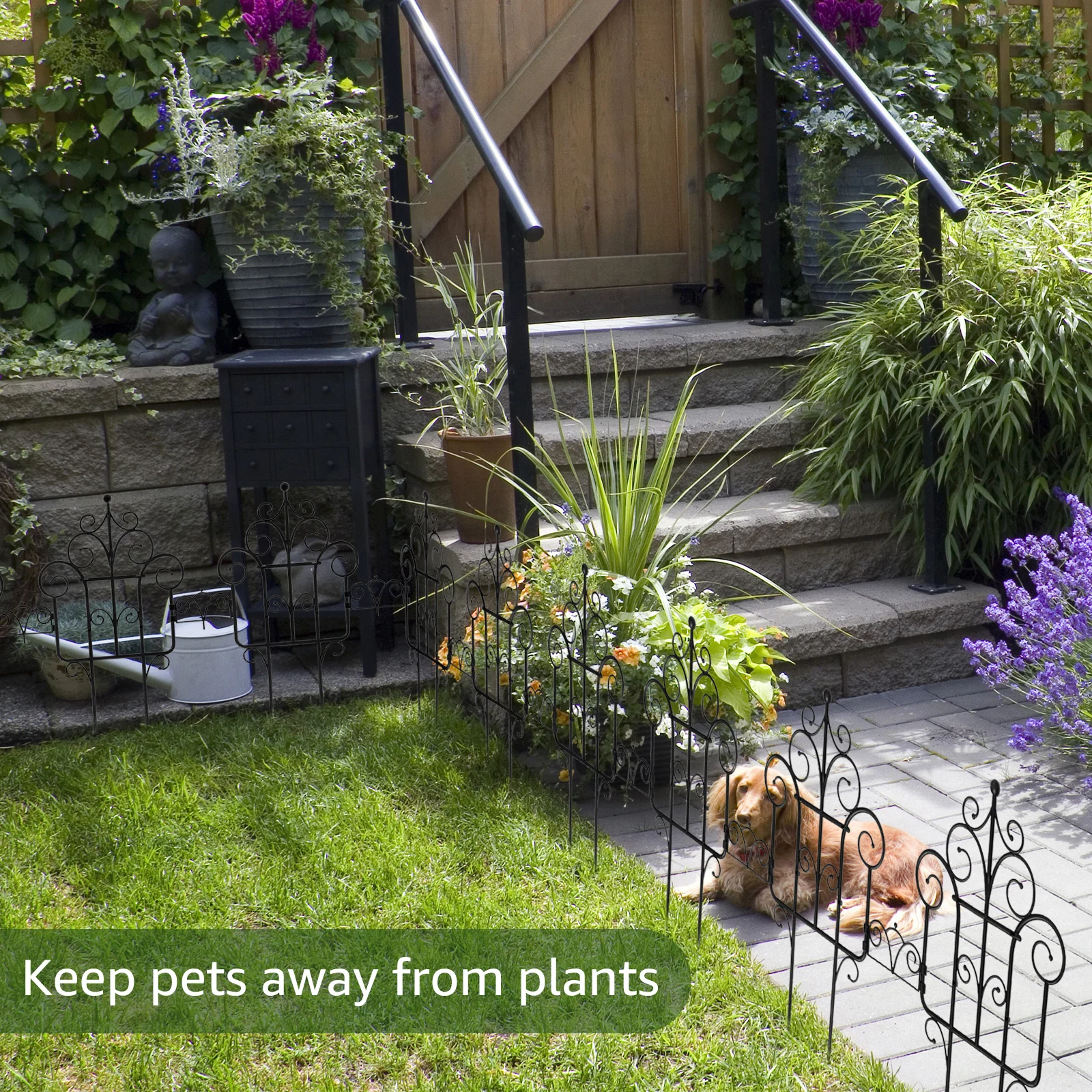 Clôture de jardin pliante en plastique - Image 3