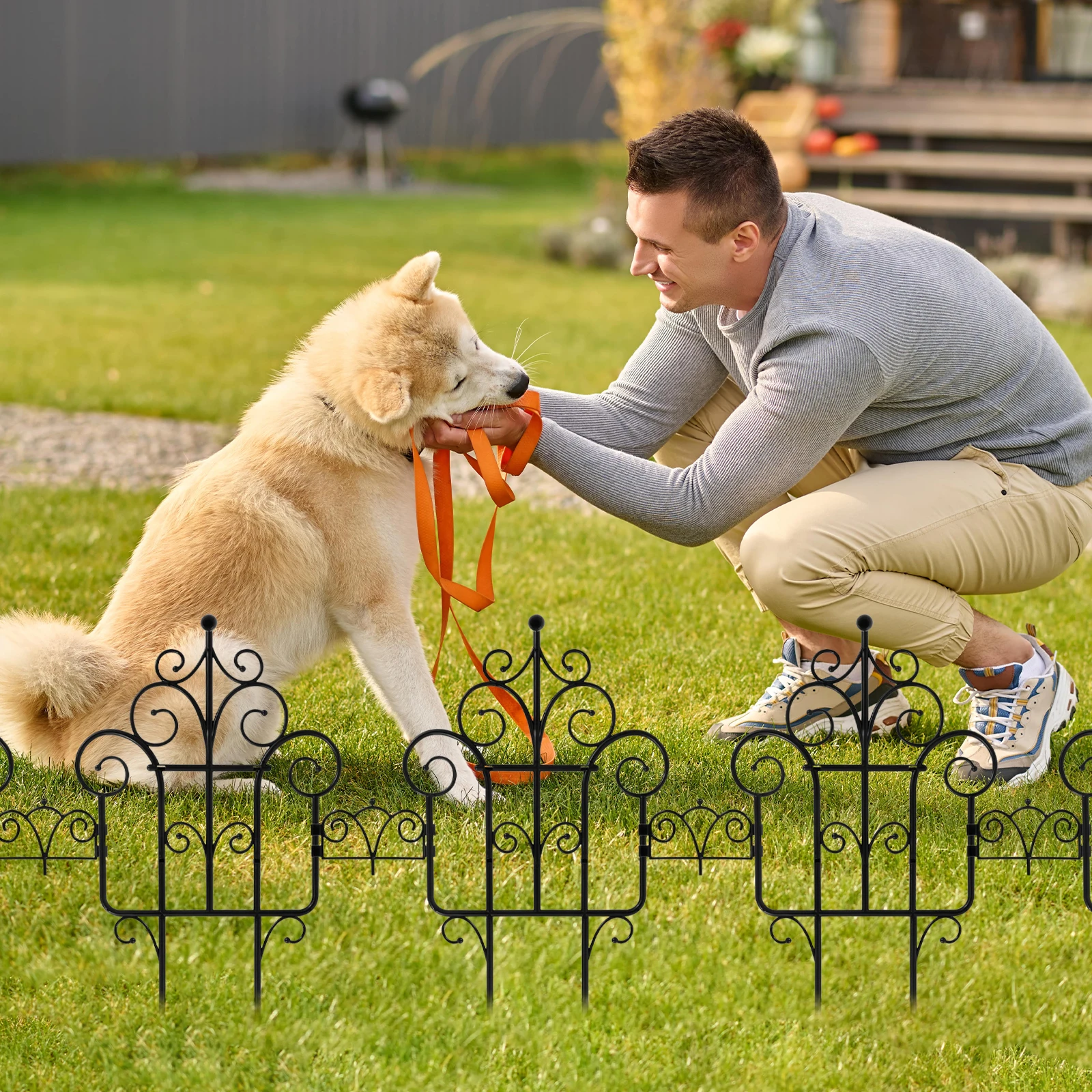 Clôture de jardin pliante en plastique - Image 7