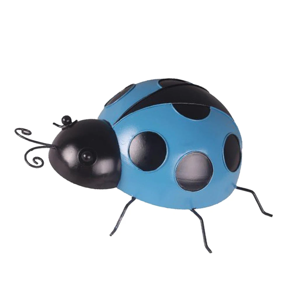 Cintre d'art mural suspendu | Coccinelle en fer