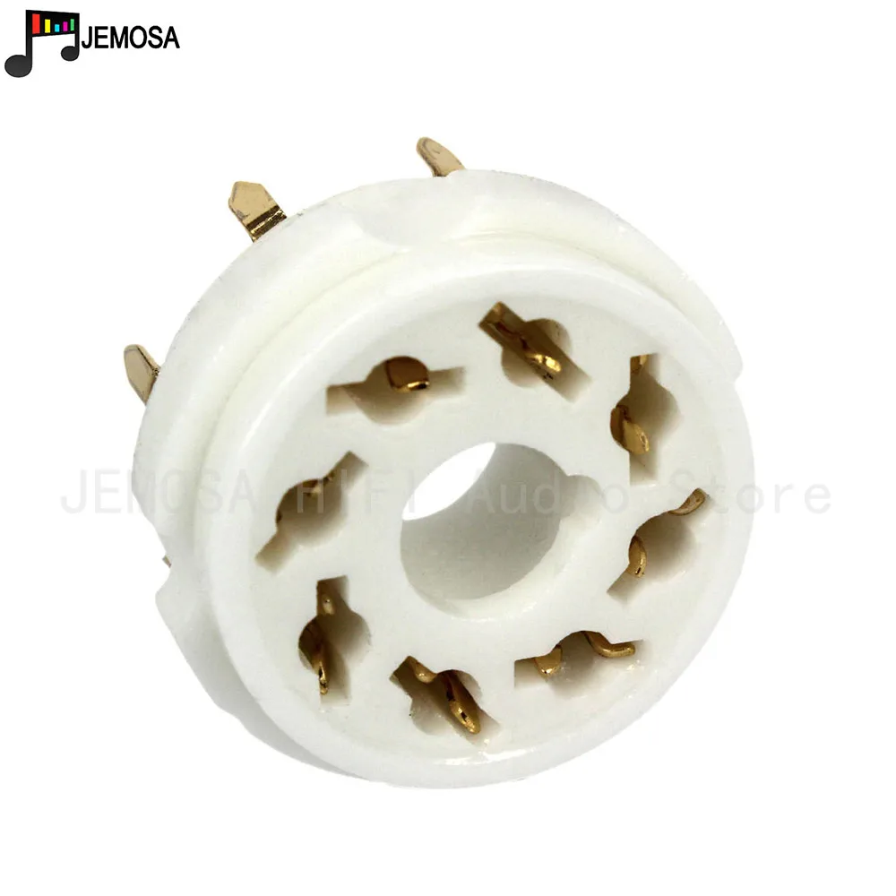 Douille en céramique plaquée or