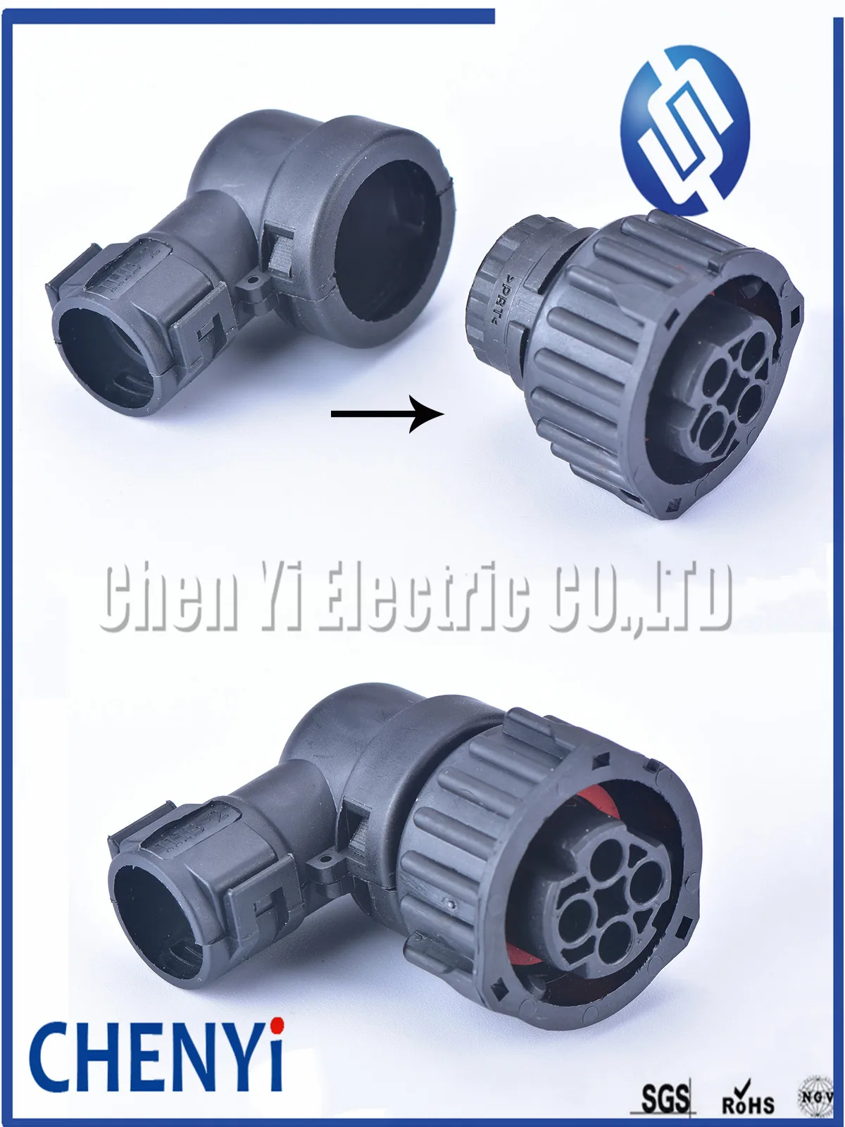 Connecteur avec câble Gaine 965783-1