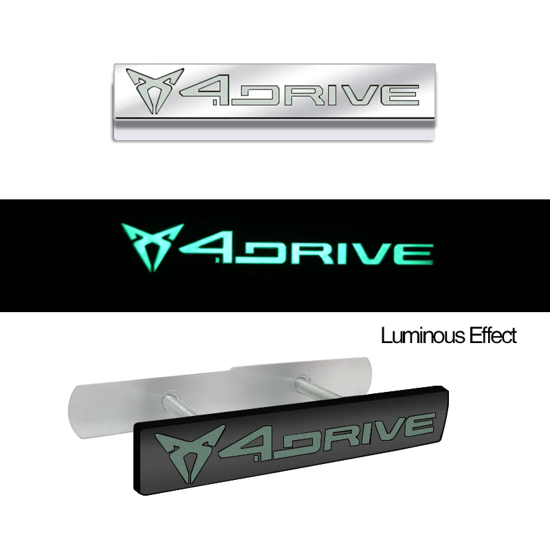 Autocollant 3D en métal pour coffre de voiture