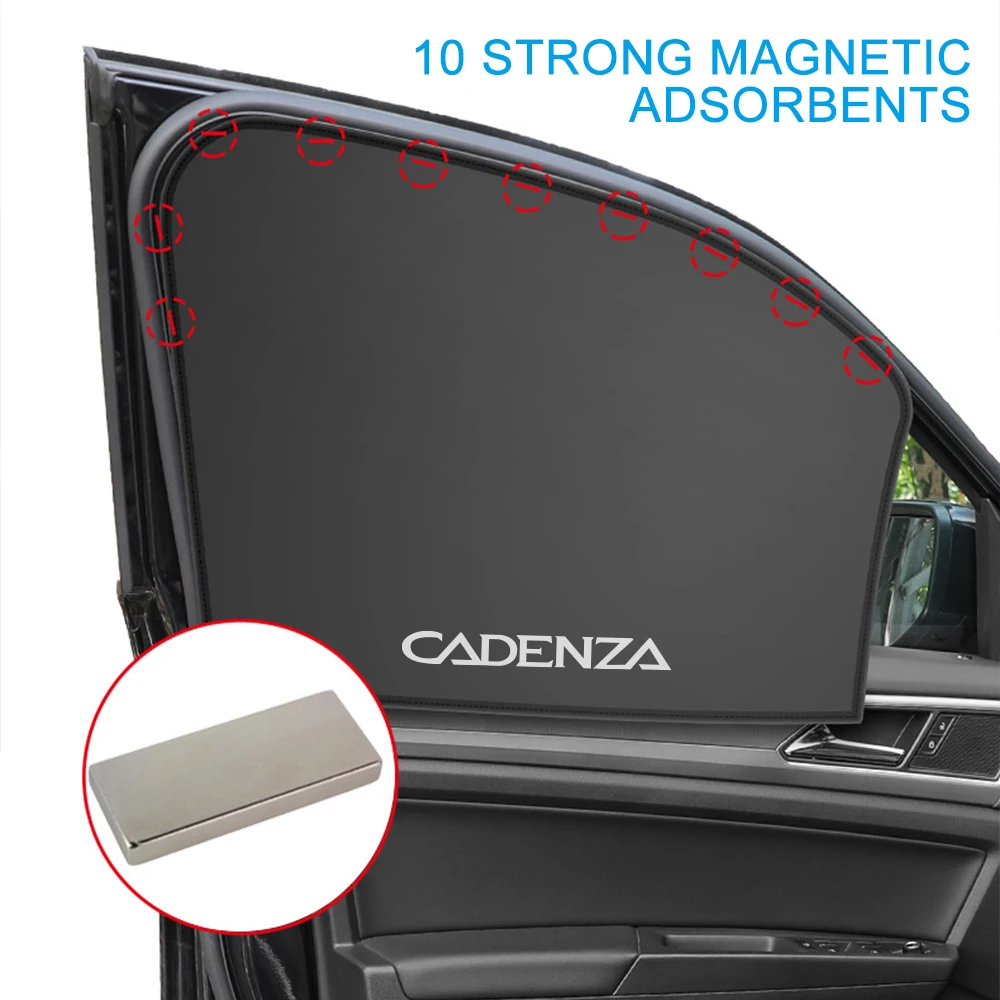 Rideau Magnétique Pare-Soleil pour Vitres Latérales de Voiture