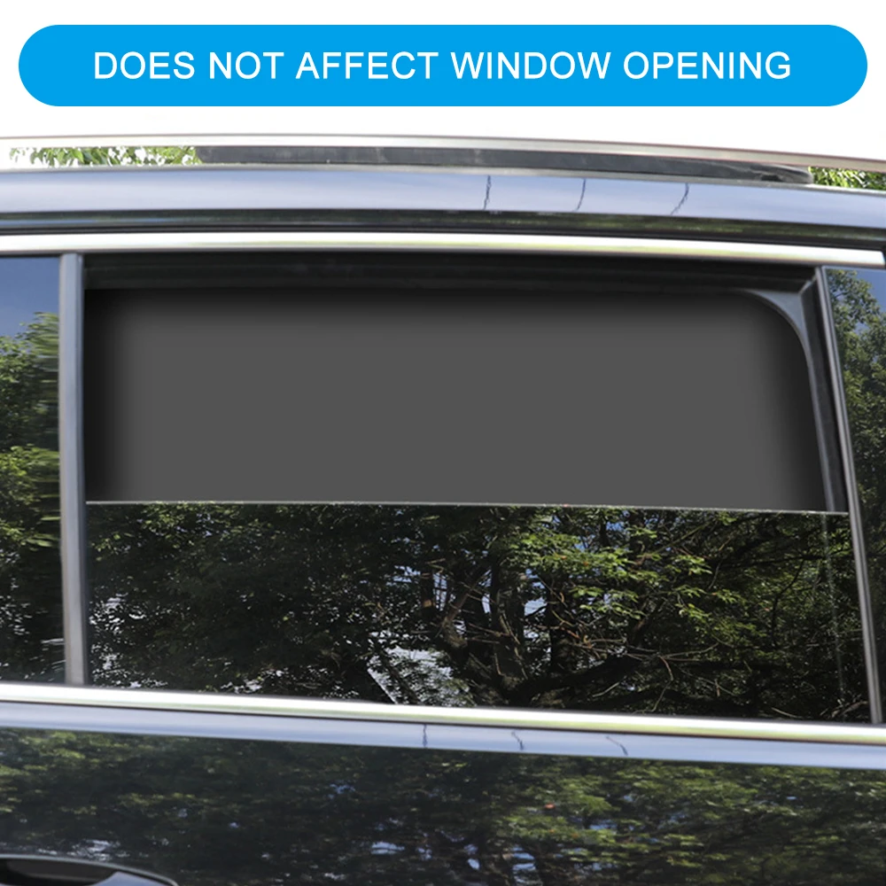 Rideau Magnétique Pare-Soleil pour Vitres Latérales de Voiture