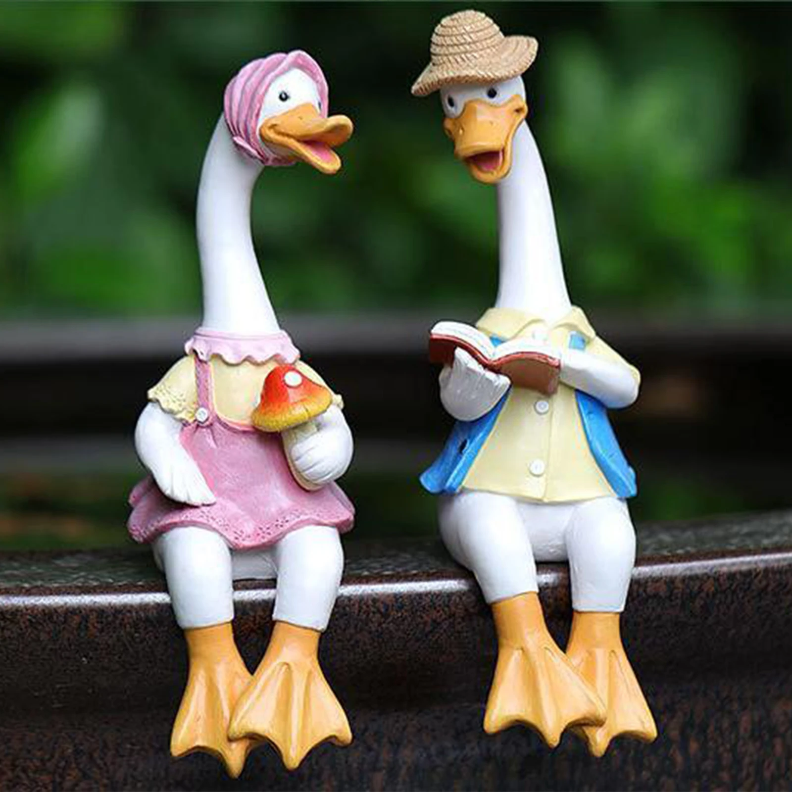 Décoration Canard Jésus En Résine – Sculpture Religieuse Pour Noël, Baptême, Bureau