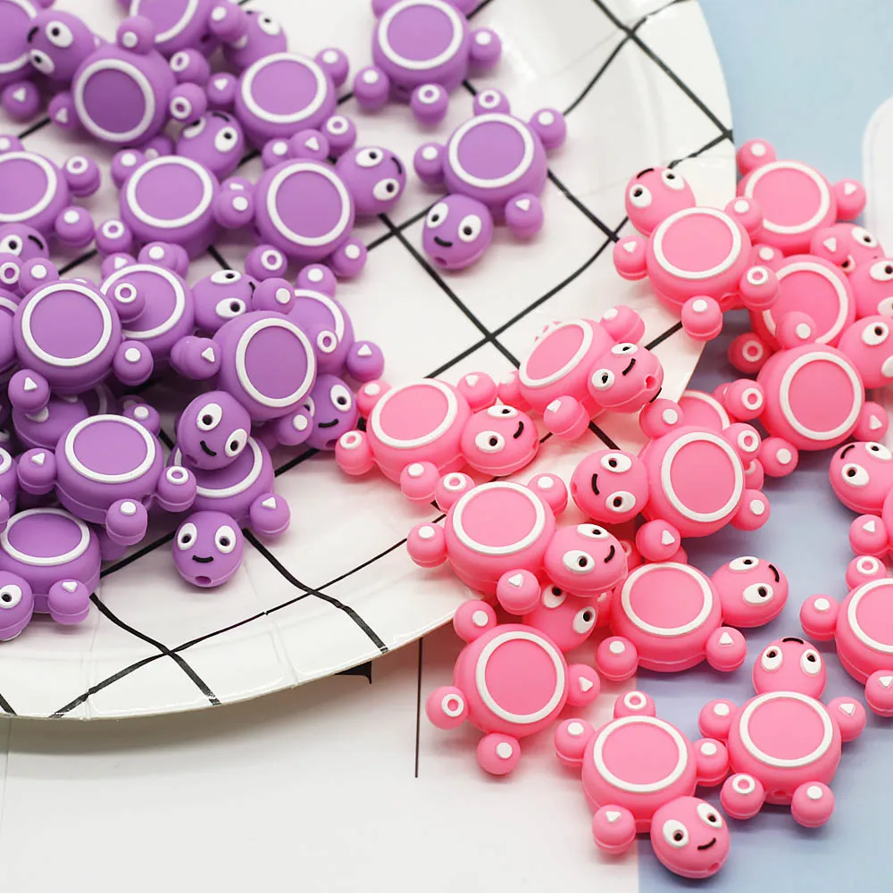 Perles de tortue en Silicone