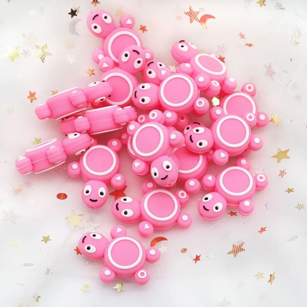 Perles de tortue en Silicone