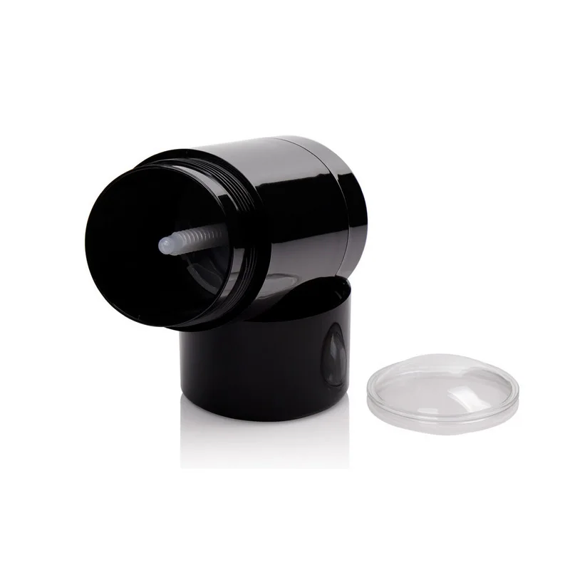 Bouteilles de déodorant noir