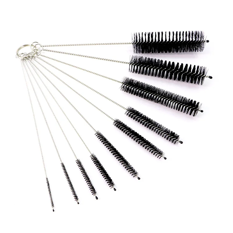 Ensemble de brosses à cheveux souples en acier inoxydable