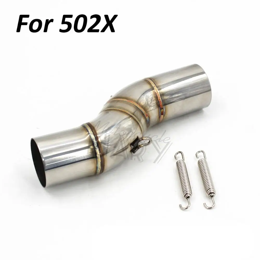 Tuyau Intermédiaire échappement Acier Inox 304 Pour Benelli TRK 502X (2018-2020) - 51mm, épaisseur 1mm