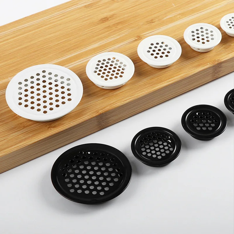 Grille d'aération ronde pour armoire