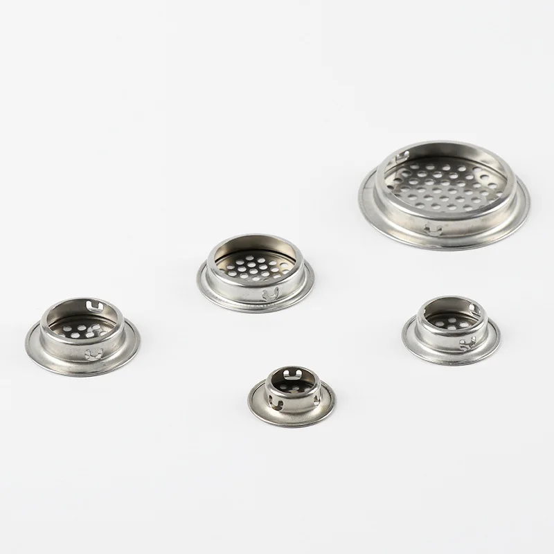 Grille d'aération ronde pour armoire