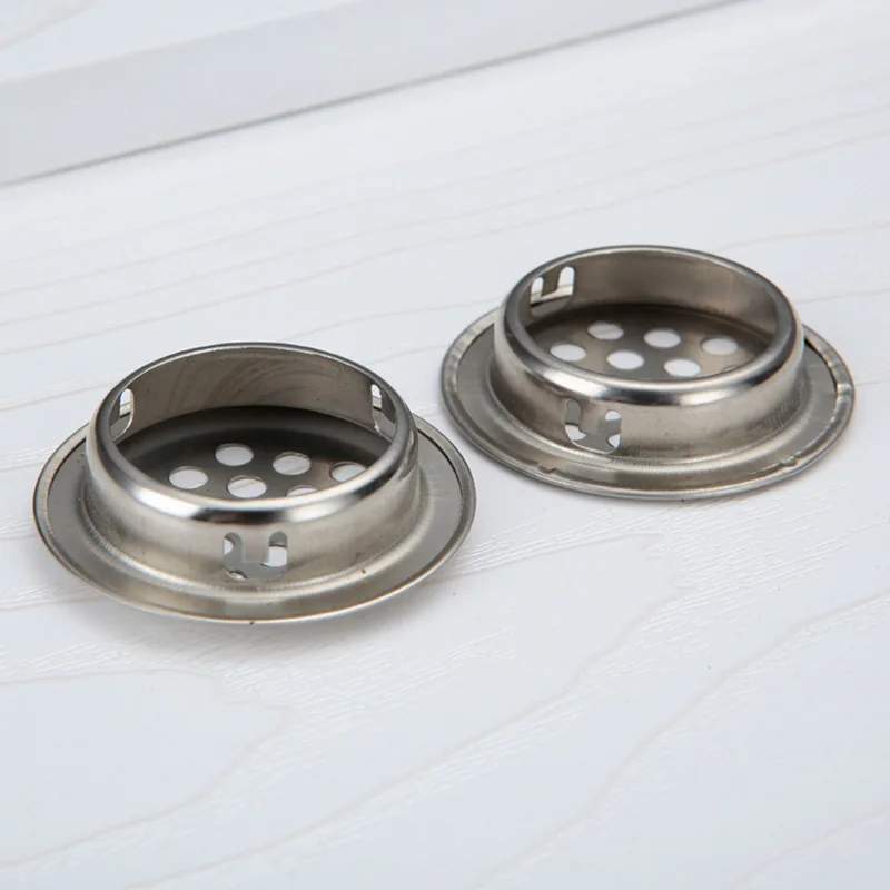 Grille d'aération ronde pour armoire